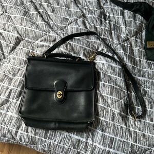 Vintage coach crossbody